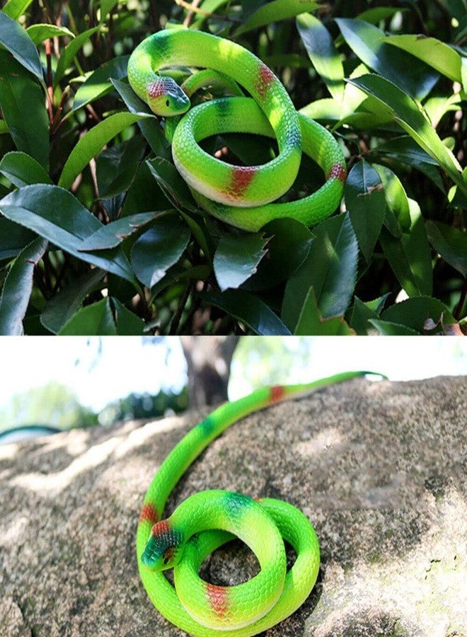 Munmoll Realistic Rubber Snakes Prank Toys & Gifts, Magic Shows Toy Snake for Kids, Fake Snake Toys for Garden,Funny Place 28 inches Long Prank Toy1Pcs - Image 4